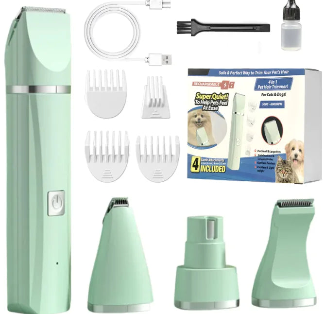 4X Elite Cordless Pet Grooming Kit