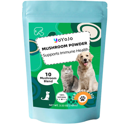 10-Mushroom Blend Pet Health Supplement - 3.53 oz