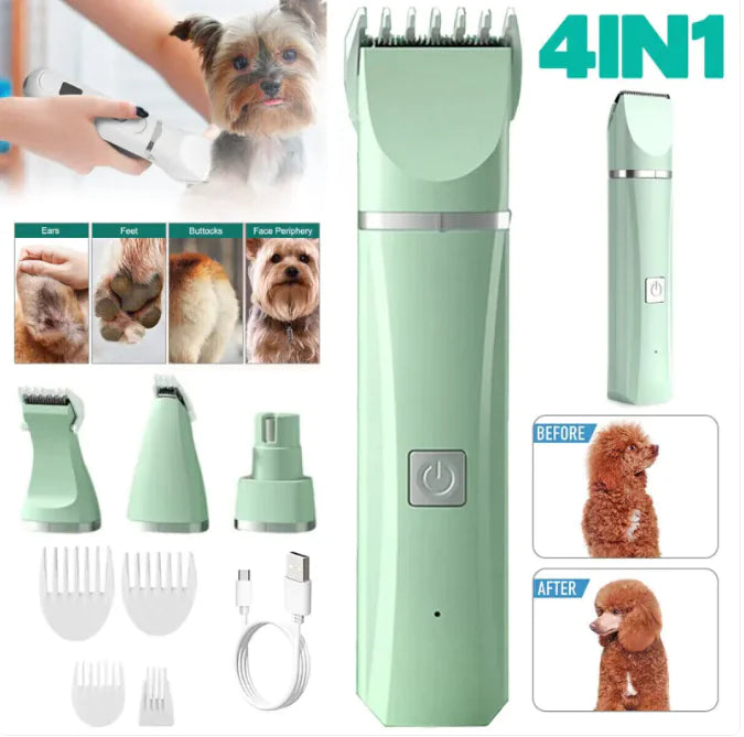 4X Elite Cordless Pet Grooming Kit